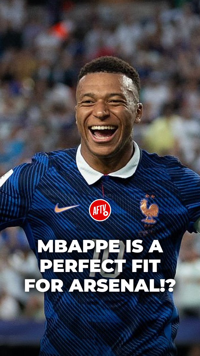 Kylian Mbappe would be a perfect fit for Arsenal! ⚽ #TalkingTransfers
