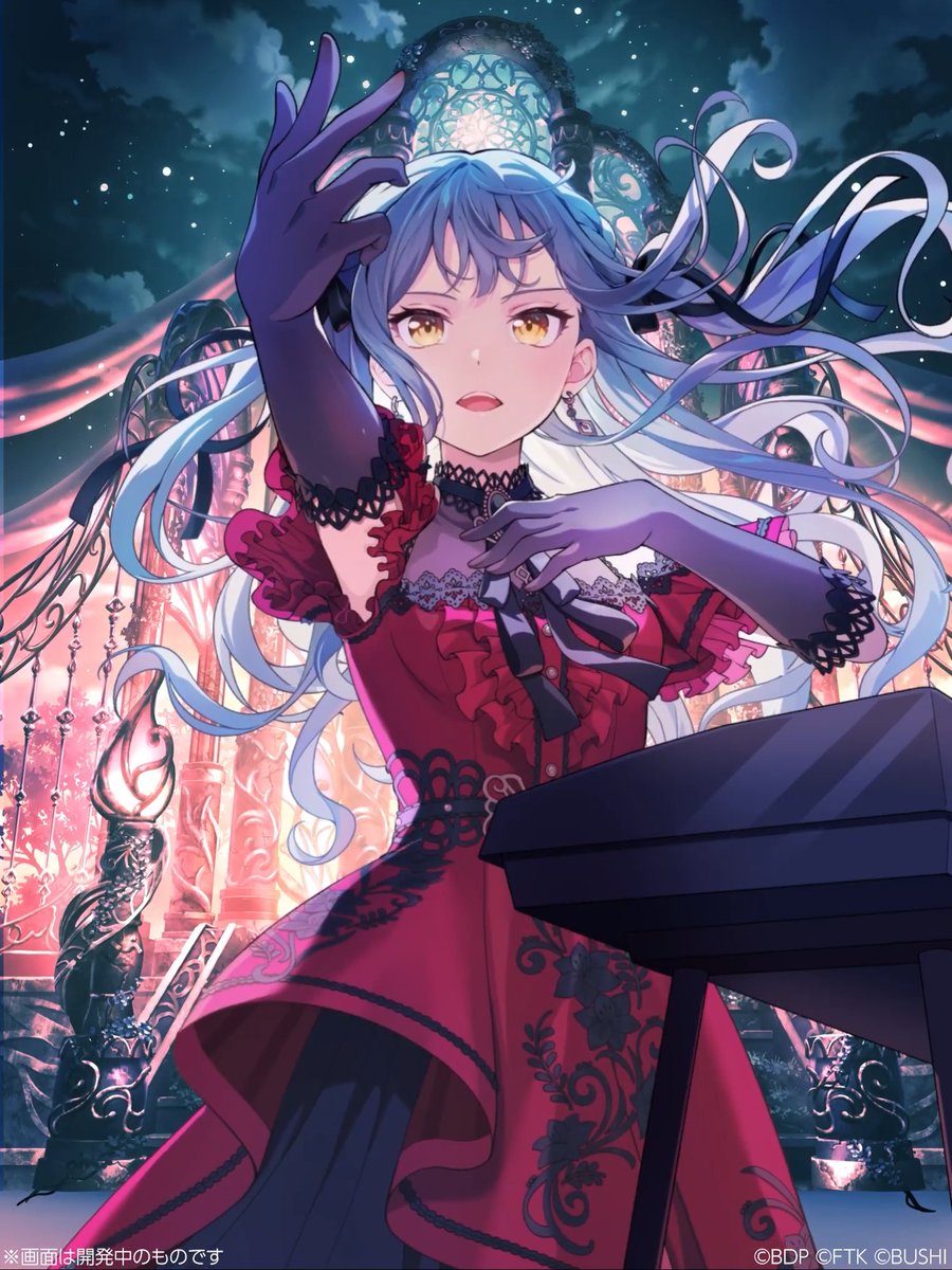 SSRメンバーのAve Mujica オブリビオニスを紹介🌙 SSRメンバーには、アニメーション演出がつきます！ アニメーションはガチャやリズムゲーム画面で表示されますよ💫 📺#アワーノーツ事前登録 番組配信中 #バンドリ #アワーノーツ