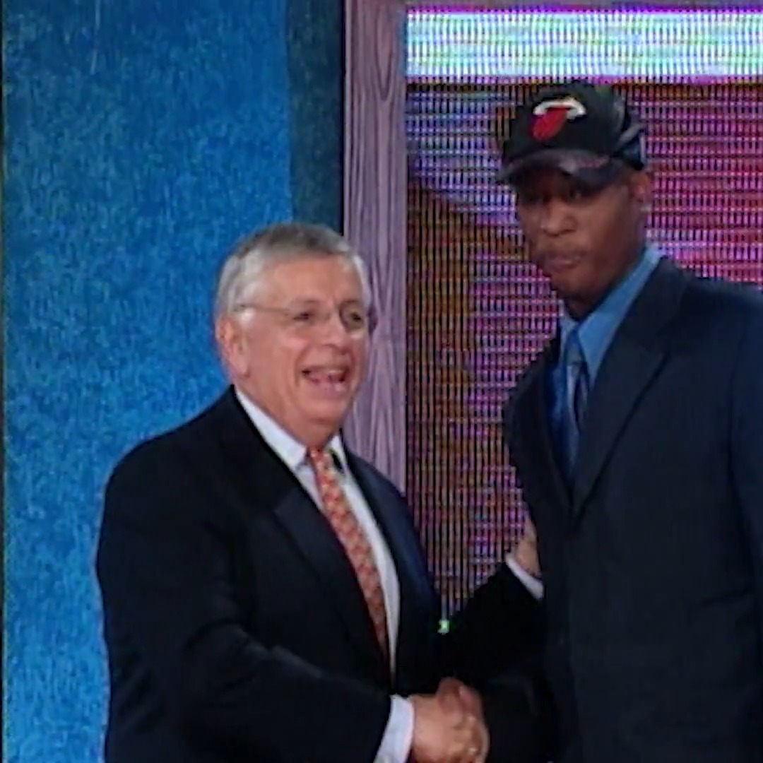 June 26, 2003 - With the 5th pick in the 2003 NBA Draft the Miami HEAT selects... we landed @dwyanewade 23 years ago thanks in part to a season-ending win over Toronto 👀