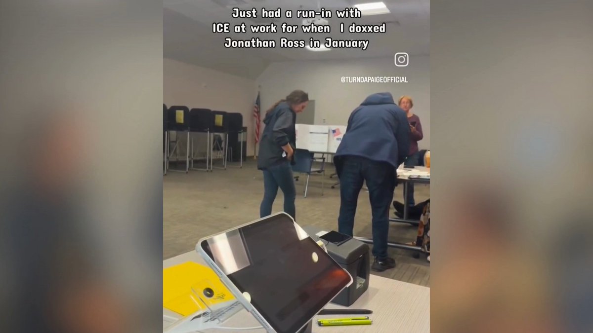 📹 WATCH: ICE agents were caught on camera confronting a poll worker at a voting site in New York. The alarming incident comes as prominent figures on the far right have called for ICE agents to be deployed to polling places in the midterms — a clear effort to intimidate voters.