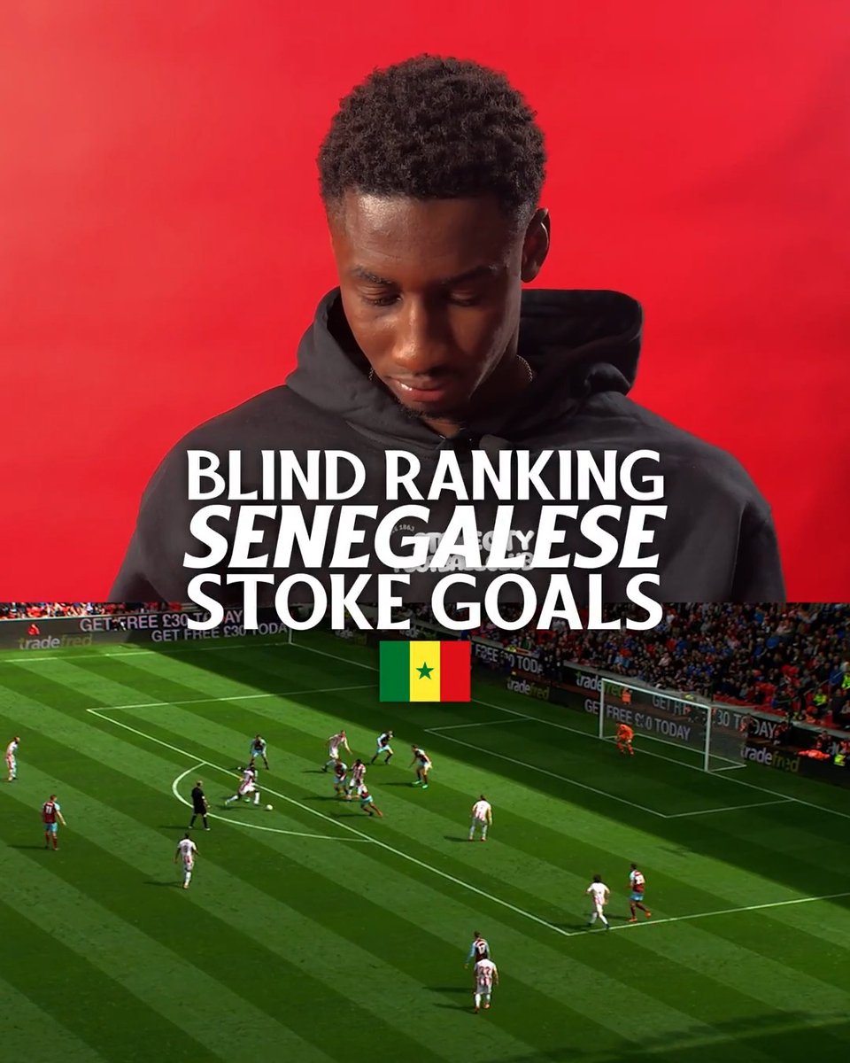 From towering headers to scintillating runs 🏃💨 Soumaré blind ranks strikes from Senegalese Stokies 🇸🇳