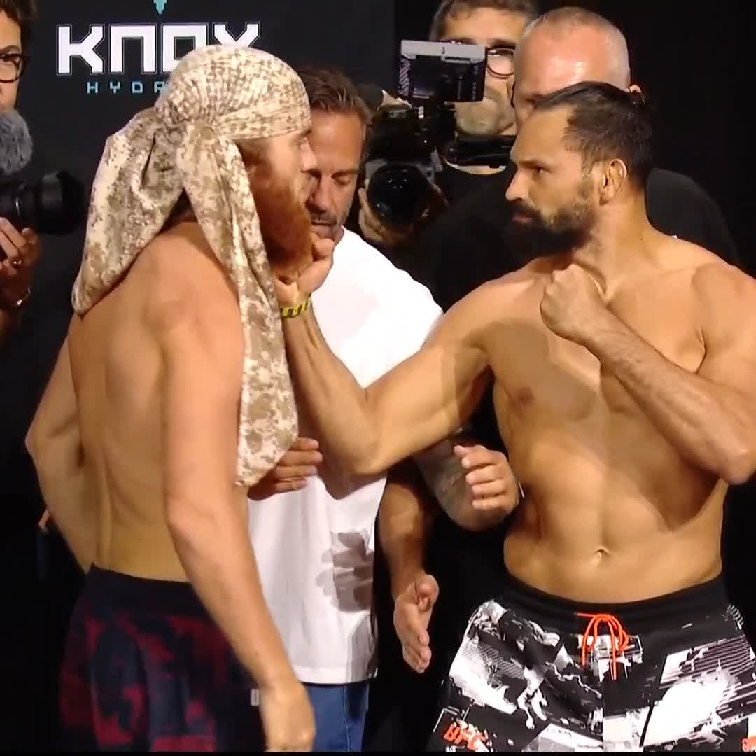 Llegamos a la pelea Coestelar 🫨 ‼️ 🇷🇺 Sharabutdin Magomedov 🆚 Michel “Demolidor” Pereira 🇧🇷 #UFCBaku | Sáb 27 jun| Ver en vivo por Paramount+ Deportes