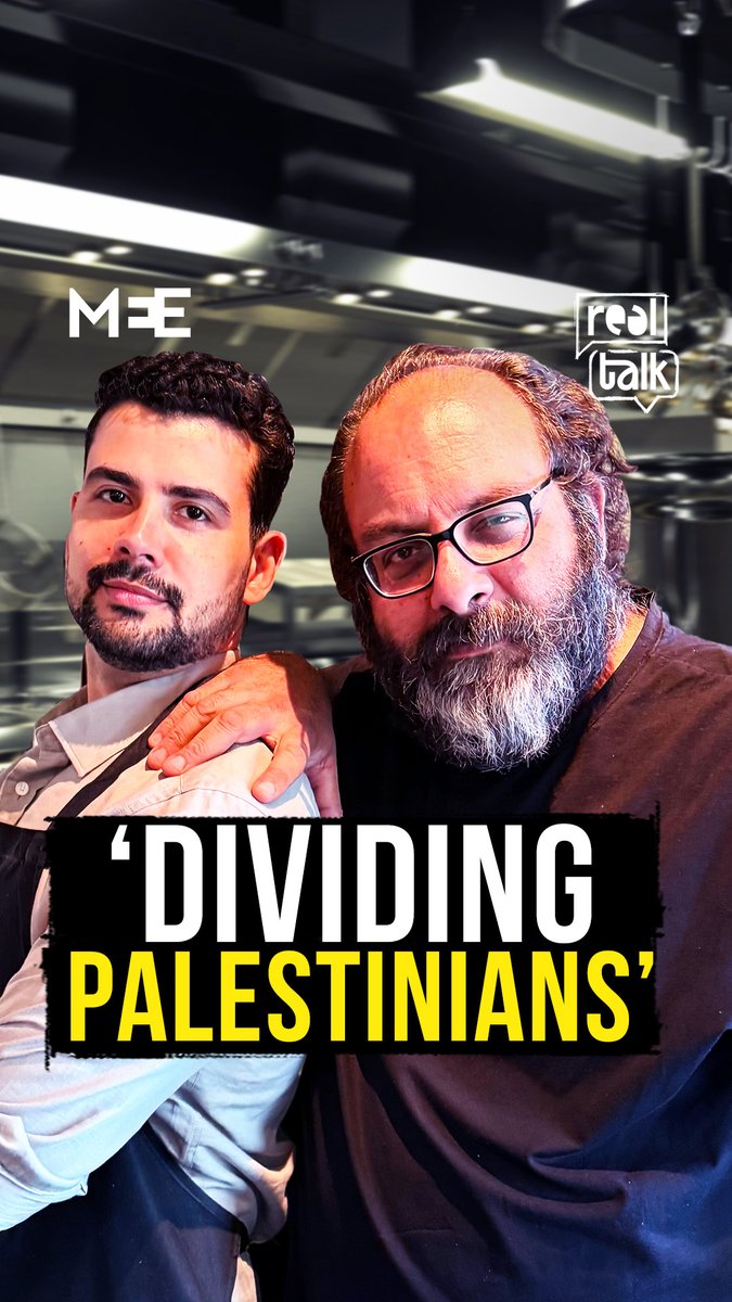 "I'm tired of the Israeli narrative that Palestinian Christians are a different thing.” Renowned Palestinian chef Fadi Kattan speaks about the narratives used to divide Palestinians. Watch it on Real Talk ➡: