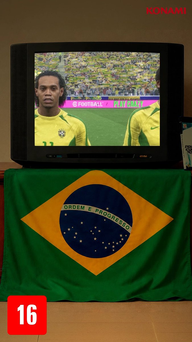 Os HERÓIS do Penta! ⭐⭐⭐⭐⭐ Viva a magia com as lendas que fizeram parte do elenco campeão. Ronaldinho, Cafu e Kaká já estão disponíveis no eFootball™ Garanta já o seu!