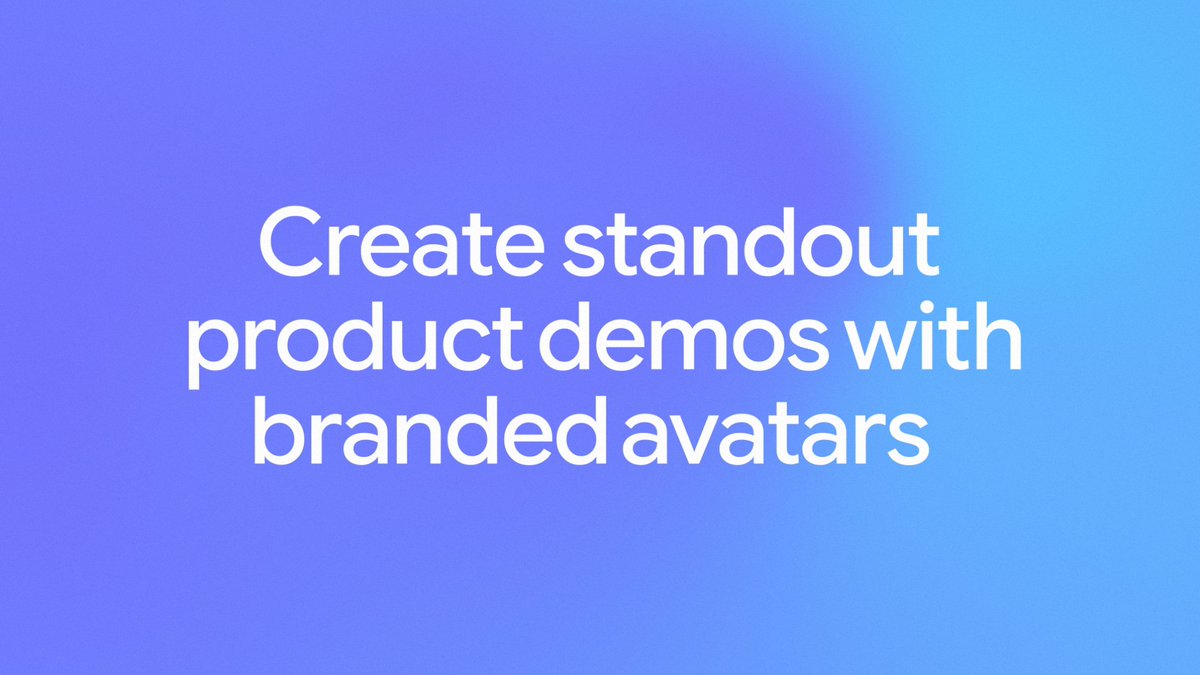 With Google Vids, you can now create product demos by directing avatars to walk, talk, and interact with objects with just a text prompt. 🎥✨ Try it on desktop →