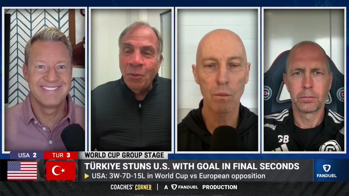 "At the end of the game, they weren't even playing soccer!" 😅 Gregg Berhalter & Bruce Arena reflect on the end of the group stage in 2002: Rob Stone | #FIFAWorldCup