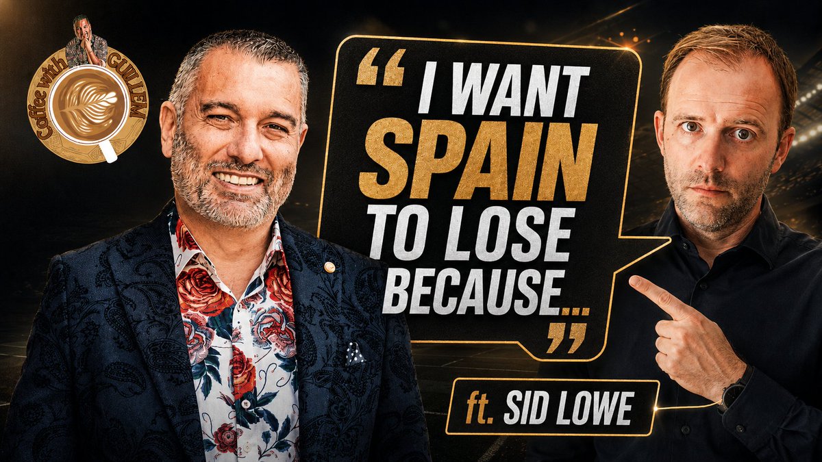 It is not a #FIFAWorldCup if I don't catch up with Sid Lowe. You know what? Let's have a look at the last few days in the Spain camp ahead of #SpainUruguay. #CoffeewithGuillem