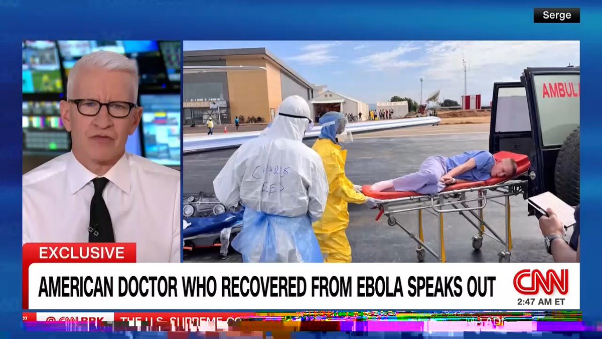 In an exclusive interview, Peter Stafford, the American doctor who contracted and recovered from Ebola, tells Anderson what it was like evacuating the Democratic Republic of Congo weeks ago. "I'm very thankful to be at this point where I am today compared to a month ago."