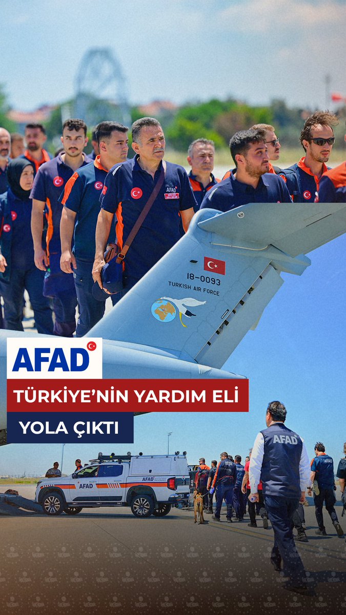 Venezuela’nın yaralarını sarmak için Türkiye’nin yardım eli yola çıktı. 🇹🇷🇻🇪 Venezuela’da meydana gelen şiddetli depremlerin ardından, arama kurtarma ve insani yardım ekiplerimizi bölgeye uğurladık. Genelkurmay Başkanlığımız ve Milli Savunma Bakanlığımızdan tahsis edilen iki adet A-400M askerî nakliye uçağımızla; 🔹 İstanbul, İzmir ve Denizli’den 38 kişilik AFAD Arama-Kurtarma ve insani yardım ekibi, 🔹 Sağlık Bakanlığı’ndan 5 kişilik UMKE ekibi, 🔹 Türk Kızılay’dan 2 kişilik insani yardım ekibi, 🔹 Millî Savunma Bakanlığımızın İnsani Yardım Tugayından 22 kişilik ekip, 🔹 2 arama köpeği ve 3 donanımlı arama kurtarma aracı Venezuela’ya hareket etti. Devletimizin tüm kurumlarıyla dost ve kardeş Venezuela halkının yanındayız. Rabbim ekiplerimizin yolunu açık, görevlerini muvaffak eylesin. Depremden etkilenen Venezuela halkına geçmiş olsun dileklerimi iletiyorum.