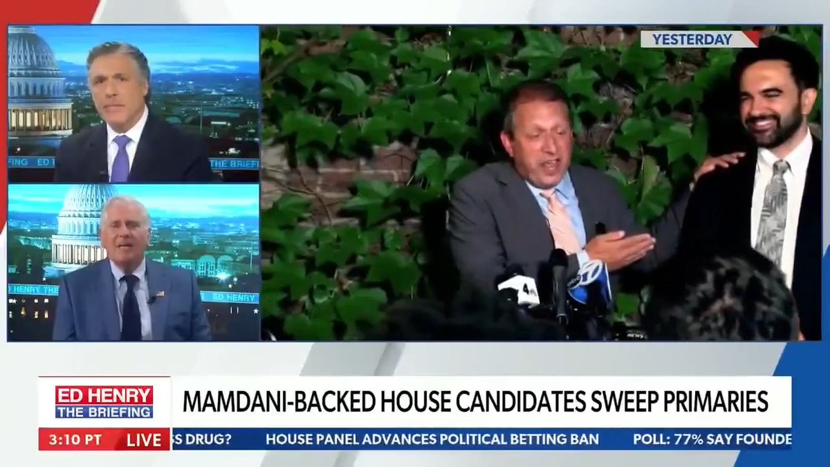 New York GOP gubernatorial candidate Bruce Blakeman claims Brad Lander "would be a camp guard in the concentration camp if he could."