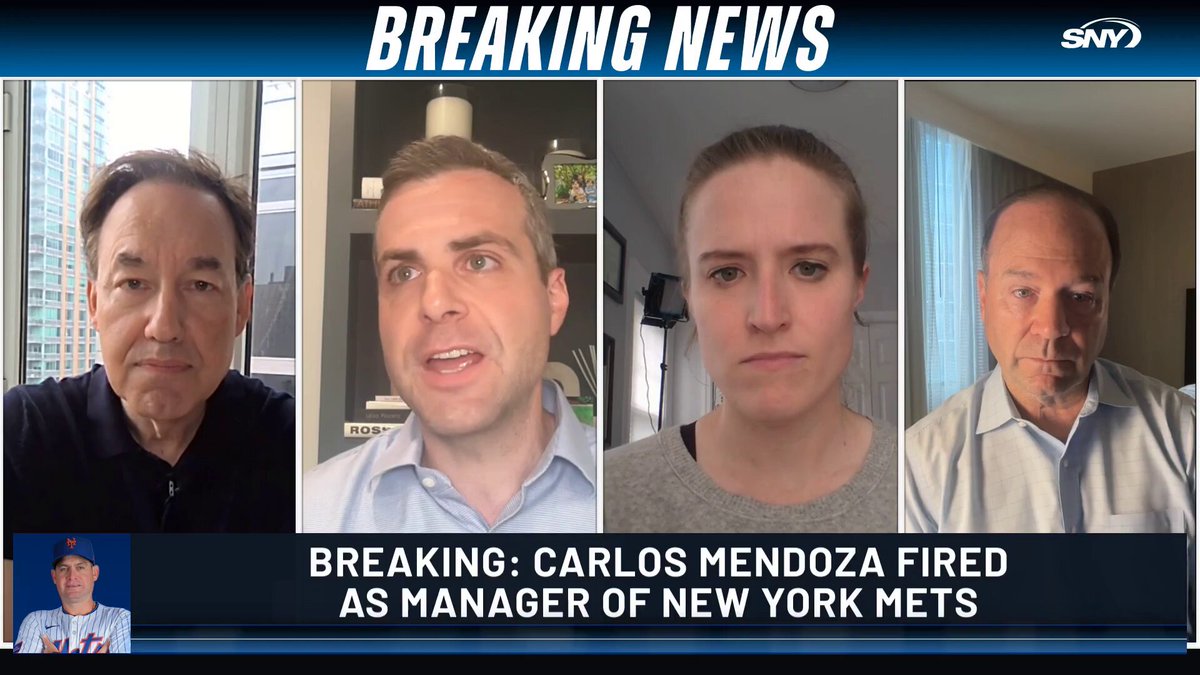 "On some level, it kind of feels like a futile move - 'things aren't going well, someone has to be held accountable' - but the season is too far gone for it to make any sort of a difference anyways" Steve Gelbs on the Mets firing Carlos Mendoza: