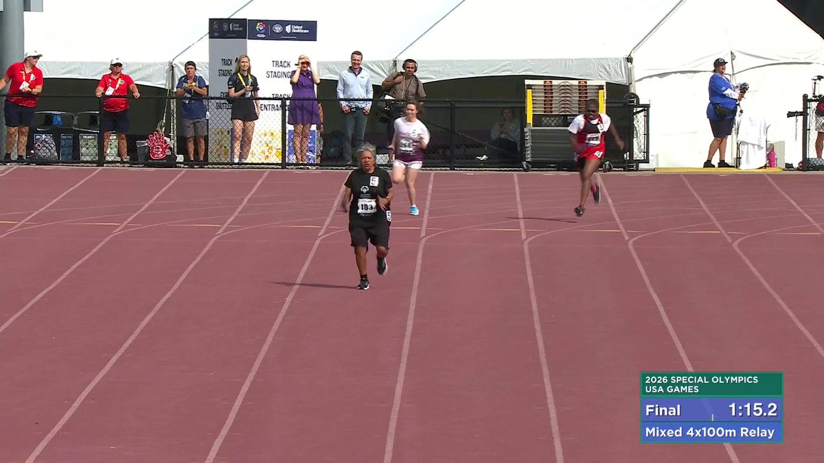 Ikea Colter from Maryland came out of nowhere 😱 Watch the 2026 Special Olympics USA Games on the ESPN App.