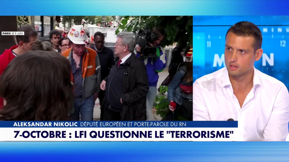 Propos polémiques de Jean-Luc Mélenchon sur le 7-Octobre : «Il y a un électorat qui est sensible à cet antisémitisme», déplore Aleksandar Nikolic dans #120MinutesInfo Toute l'info est à retrouver sur