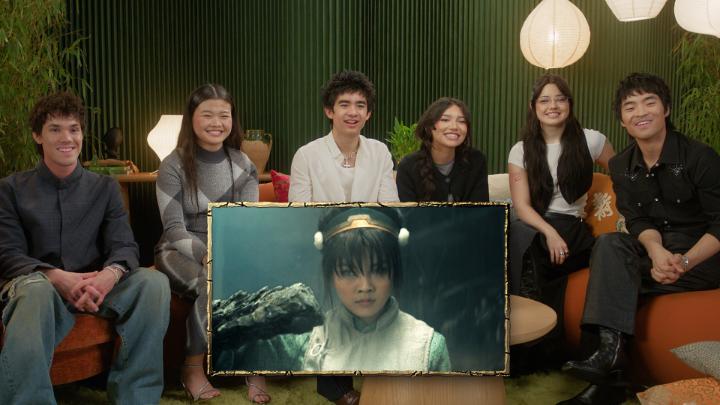 Let's hear it for Kelemete Misipeka's performance as The Boulder 🗣️ The cast of AVATAR: THE LAST AIRBENDER reacts to the Earth Rumble.