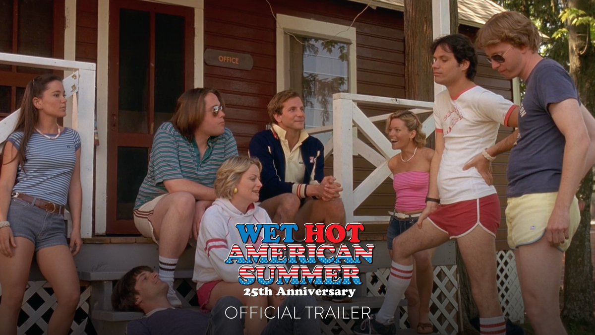 Wetter. Hotter. American-er. WET HOT AMERICAN SUMMER returns to theaters August 14! Get tickets now: