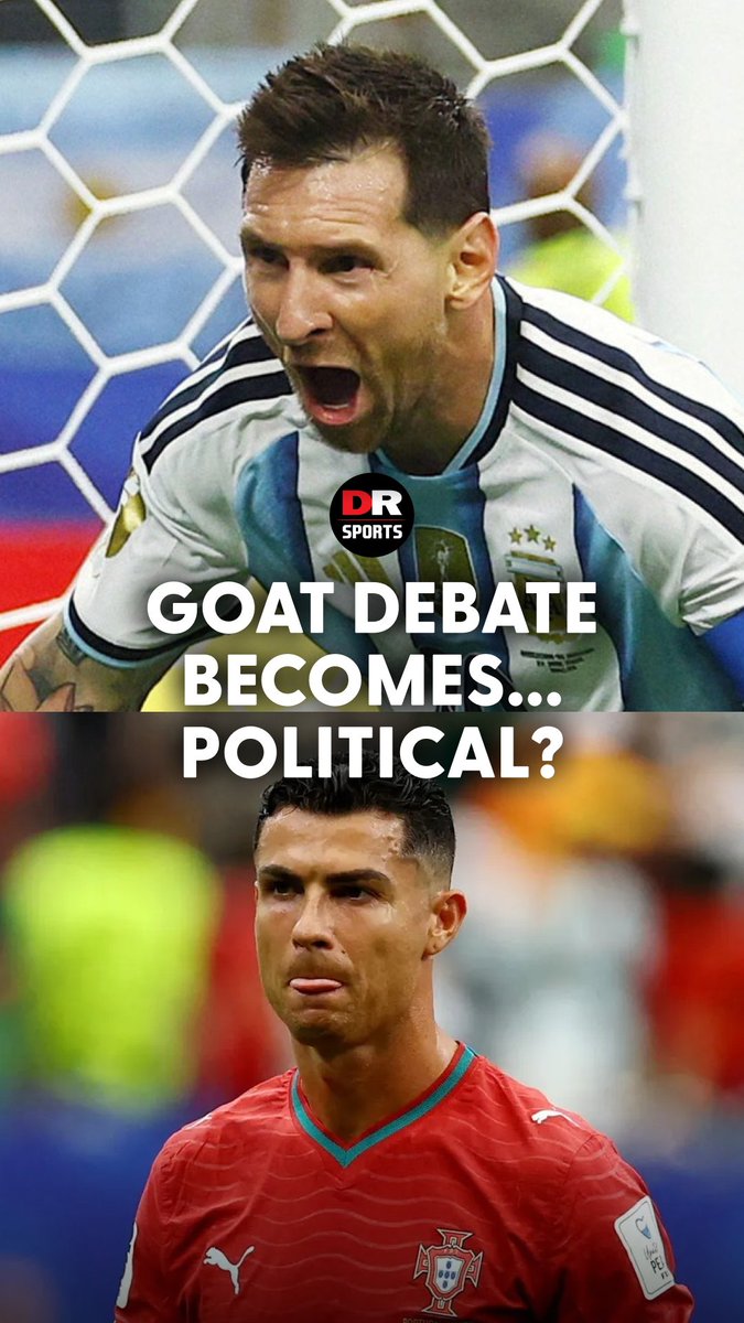 Your choice between Messi and Ronaldo says a lot about who you are. 🧠 #FootballRoundUp