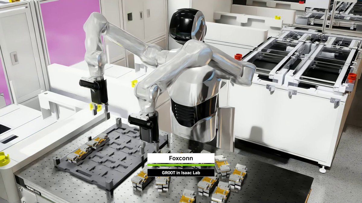 Humanoid robot development is too fragmented to scale. 🤖 With NVIDIA Isaac GR00T, developers unify simulation, data, and training in one open platform, cutting setup time from days to hours. See how Isaac GR00T helps research teams move faster from robot bring-up to skill development and real-world validation. Watch now 📺