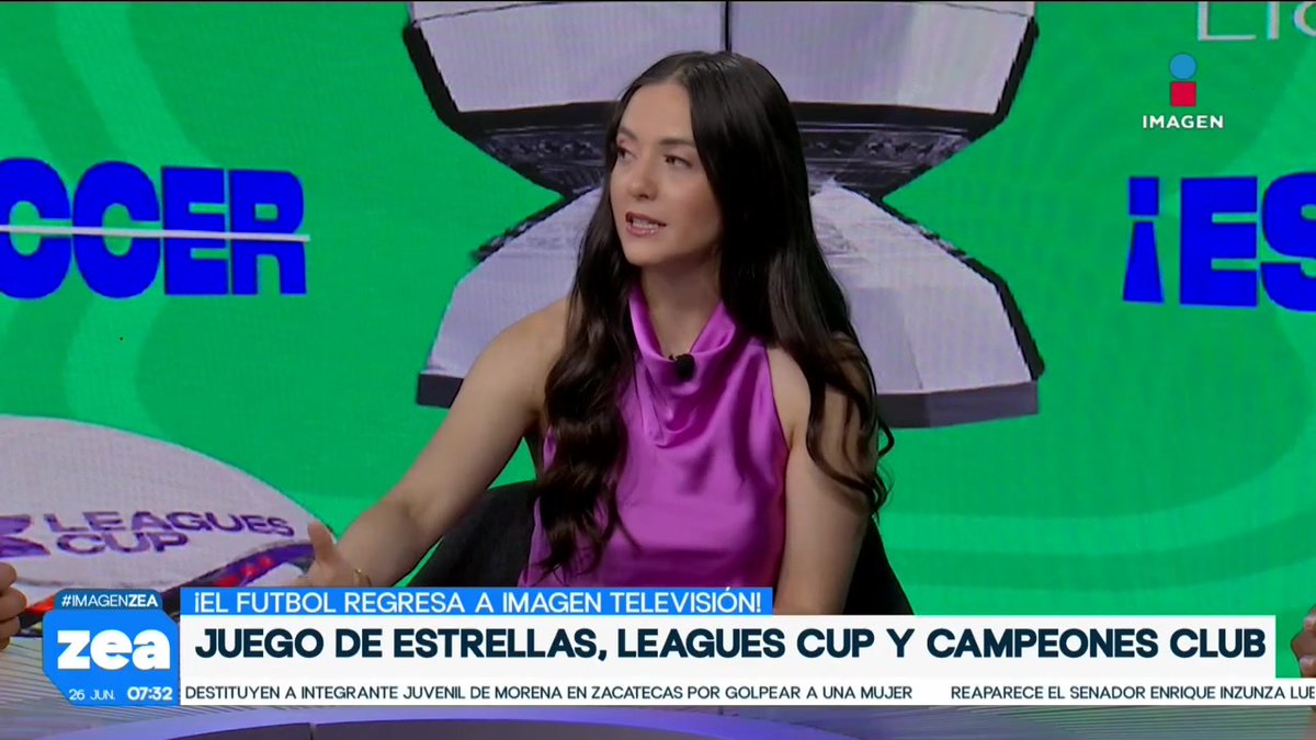 ¡La Leagues Cup 2026 llega a la pantalla de Imagen Televisión! Natalia Briz y ENRIQUE NORIEGA nos comparten todos los detalles sobre los 16 partidos que transmitiremos por la señal de Imagen. #LoDijoZea #NoticiasImagen Roberto López Olvera @FranciscoZea
