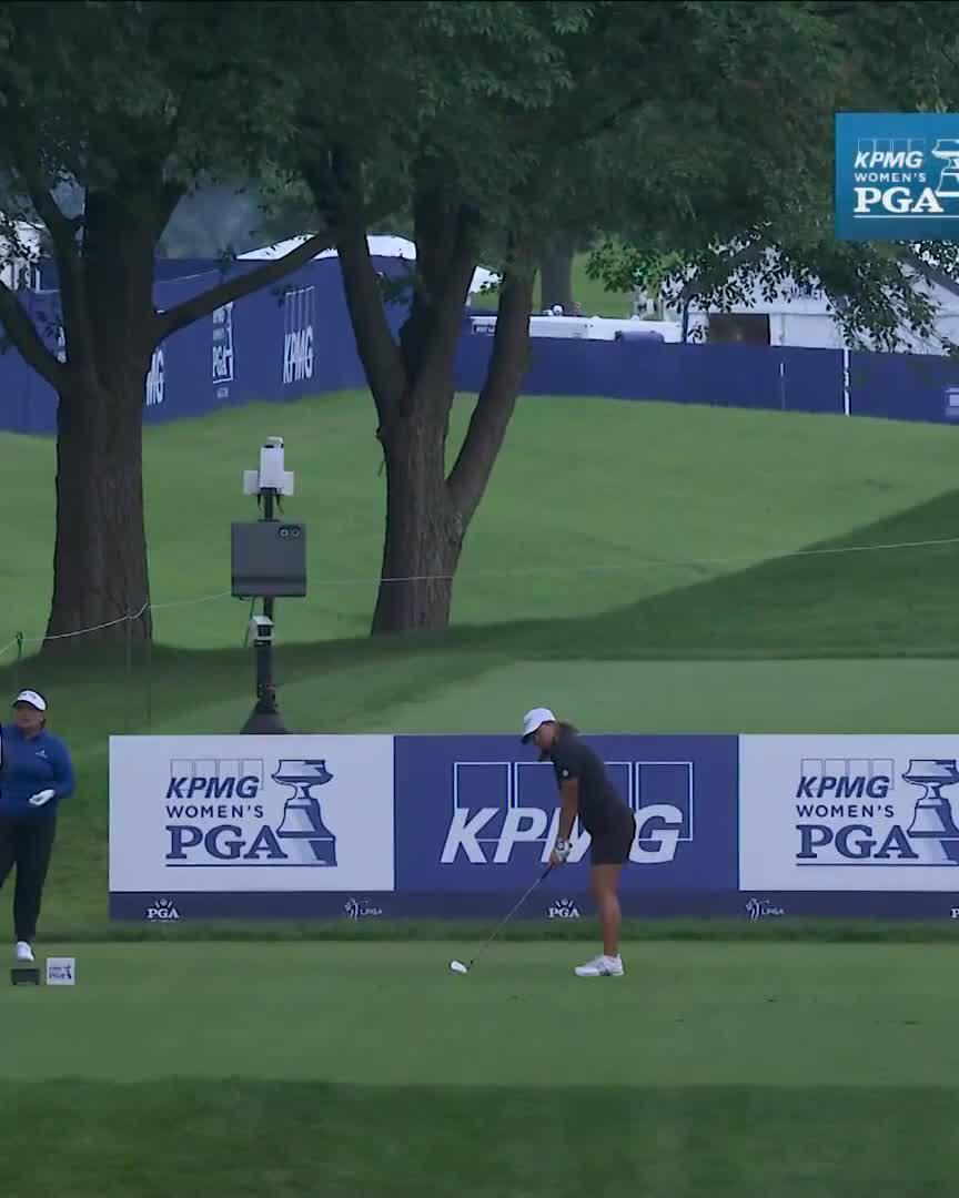 Shannon Tan makes an ace at Hazeltine!! 🔥