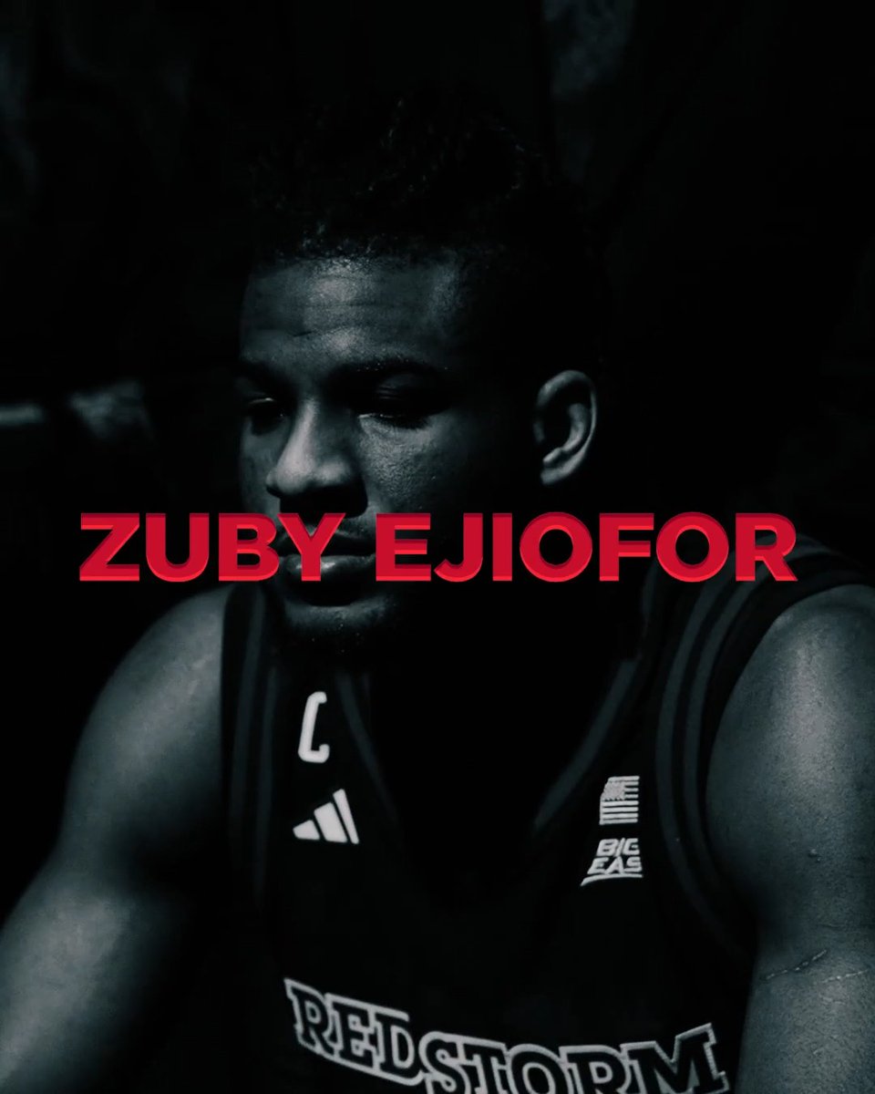 The first unanimous Big East Player of the Year in more than a decade 🔥🔥 Zuby Ejiofor x St. John's Men’s Basketball