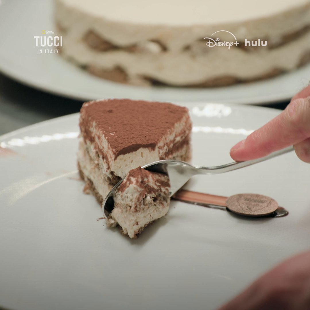 Fantastic tiramisu is hard to make, and impossible to forget. #TucciInItaly is now streaming on Disney+ and Hulu.