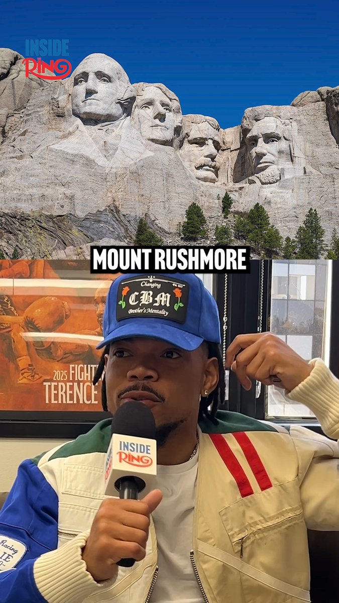 Chance the Rapper builds his boxing Mount Rushmore 🥊