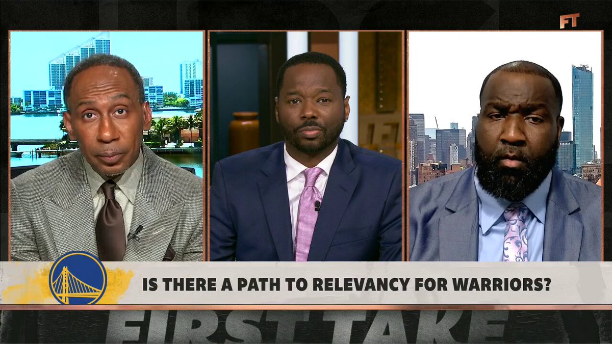 "You go out, YOU MAKE A MOVE!" Kendrick Perkins calls for the Warriors to trade for Jaylen Brown 🗣️