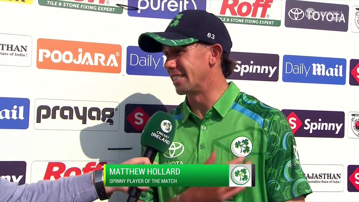 "To have a debut against India, it's a dream come true, and I couldn't ask for anything better." ❤️ Player of the Match, Matthew Holland, on a dream debut for Ireland 🗣️ 📺 Stream with TNT Sports on HBO Max