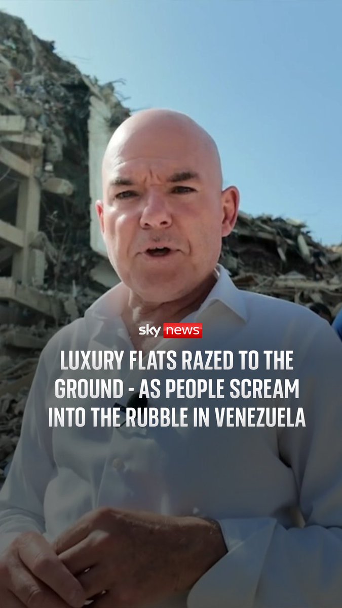 Hundreds have been reported dead and around 50,000 people are missing after two strong earthquakes devastated Venezuela. Sky’s James Matthews reports as local volunteers race against time to find survivors amid the devastation.