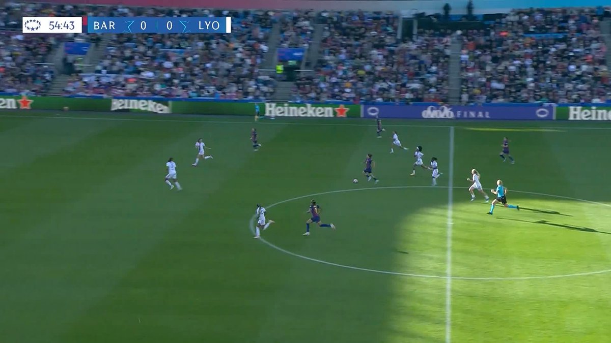 El primer gol de la final.