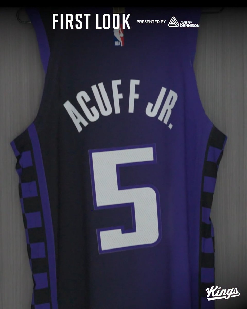 5ive has entered the chat 👑 ⠀ Be among the first to rep Darius Acuff Jr. and pre-order your 2026-27 Swingman Jersey now - exclusively at ⠀ First Look presented by @averydennison