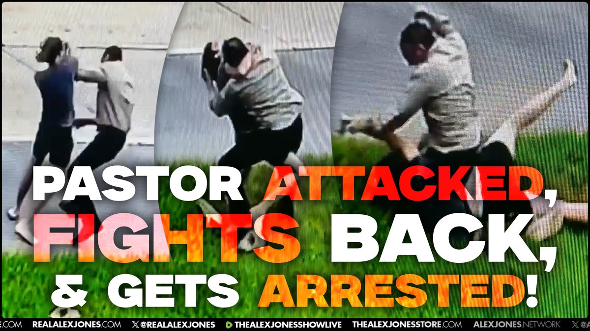 MASSIVE EXCLUSIVE: Baton Rouge Pastor Tony Spell- Who Went Mega Viral For Busting Up A Man He Says Threatened To Kill His Wife & Children- Joins Alex Jones In His First Interview Since His Arrest, And He Breaks Down The Rest Of The Story The Leftist Police Are Fighting To Hide From The People! The Only Footage To Be Released So Far Was Shot By A Private Citizen, And That Video Clearly Shows The Pastor Was Struck Repeatedly Before He Defended Himself & Was Still Arrested! But, What's Set To Break Is A Police Station Across The Street With Federal Cameras Captured The Entire Altercation With Audio & Video, And That Footage Will Ultimately Set The Record Straight Once It Is Released! Bottom Line— This Is Another Example Of Two-Tiered Policing Where A Christian Pastor Was Arrested While The Leftist Lunatic Who Attacked First After Threatening To Rape & Murder Was Allowed To Walk Free! Alex Jones Network Tony Spell 🚨WATCH ALEX JONES LIVE NOW: