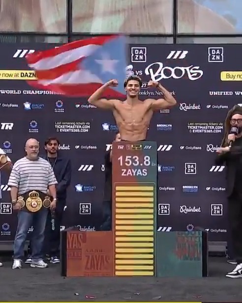A TRUE THROWBACK FIGHTER. They don't make 'em like Xander Zayas anymore 😤 #ZayasEnnis | TOMORROW | LIVE on DAZN Boxing