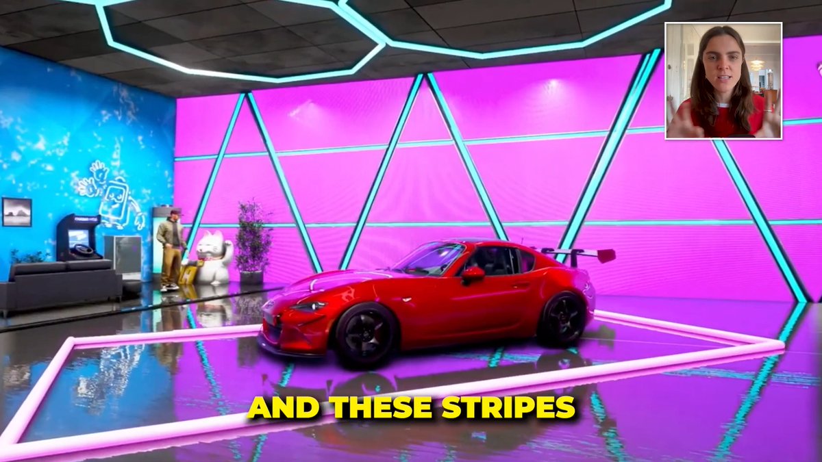 Interior designer, Paige Wassel, rates Forza Horizon 6 community garage layouts