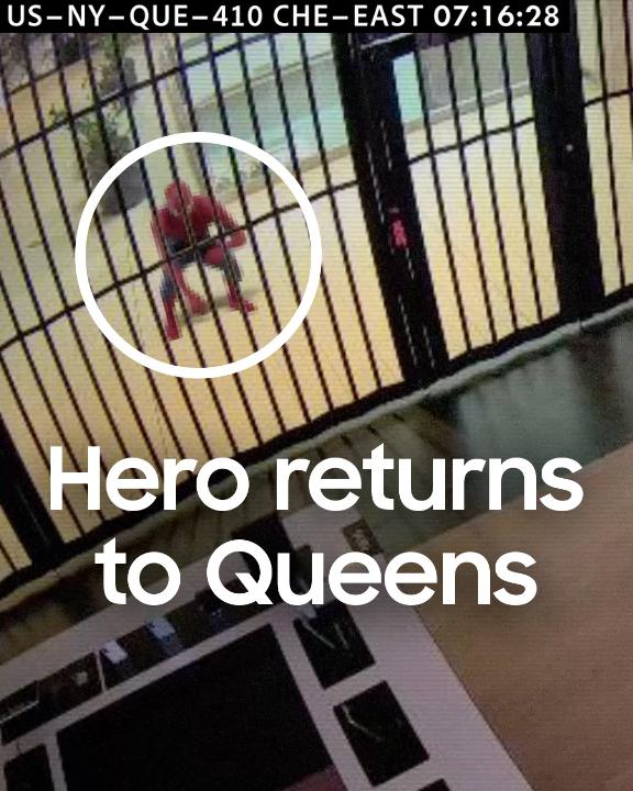 Another night, another clip of Spider-Man sneaking around. Looks like he’s been sleuthing at the Samsung Experience Store in Queens to get a sneak peek at our new tech. Share any intel below. 🕷 #SpideyTracker See #SpiderManBrandNewDay exclusively in Theaters July 31st! Spider-Man Movie
