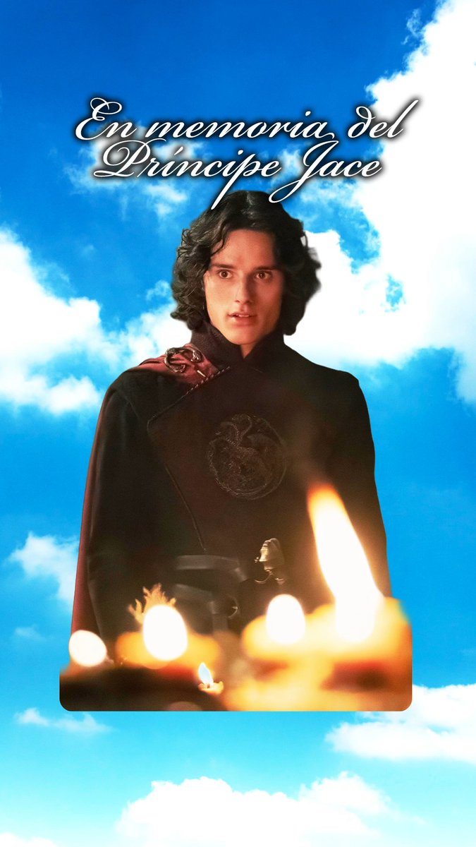 Descansa en paz, Jace. 🕊️🖤 #HouseOfTheDragon
