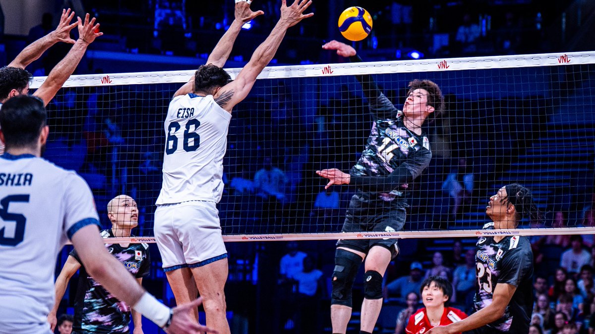 #VNL2026: WHAT A MATCH ๐ฏ๐ต๐๐ฎ๐ท๐คฏ Japan and Iran gave us a real show ๐คฉ. After Iran pushed it all the way to five, Japan survived the reverse sweep scare to remain the only undefeated team in the tournament ๐ช. Yuki Ishikawa finished as the match top scorer with 2๏ธโฃ2๏ธโฃ points and came up huge in the tie-break. ๐บ Relive the action on VBTV: ๐ #BePartOfTheGame #Volleyball