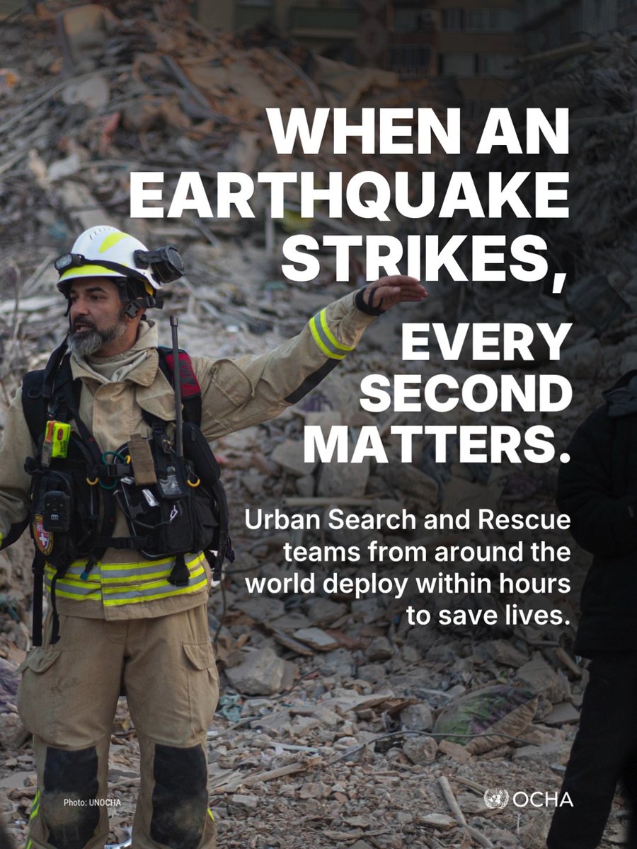After an earthquake, the first 72 hours are critical to saving lives. So far, 30 Urban Search and Rescue teams have mobilized to Venezuela – 17 of them coordinated through OCHA. Here’s how coordination helps rescuers reach people trapped under the rubble.