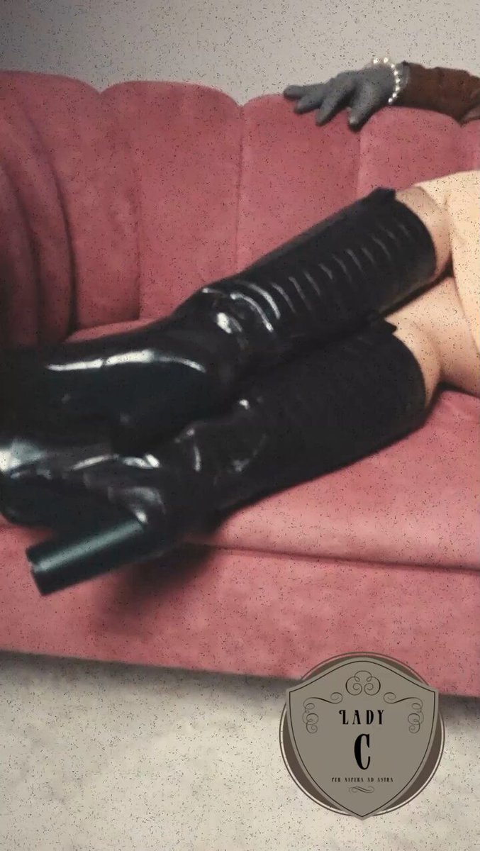 The boots stay on. Non-negotiable.