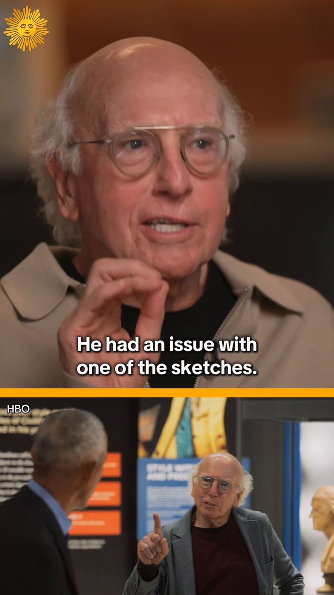 Former President Barack Obama is a producer on Larry David’s new HBO sketch comedy series, “Life, Larry and the Pursuit of Unhappiness,” — and he had some notes, David told Susie Essman. Watch more of their conversation Sunday, during our special program, “These United States - America at 250.”