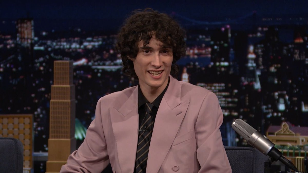 Talking and performing on the Tonight Show is a full circle moment for SOMBR 🥹 #FallonTonight