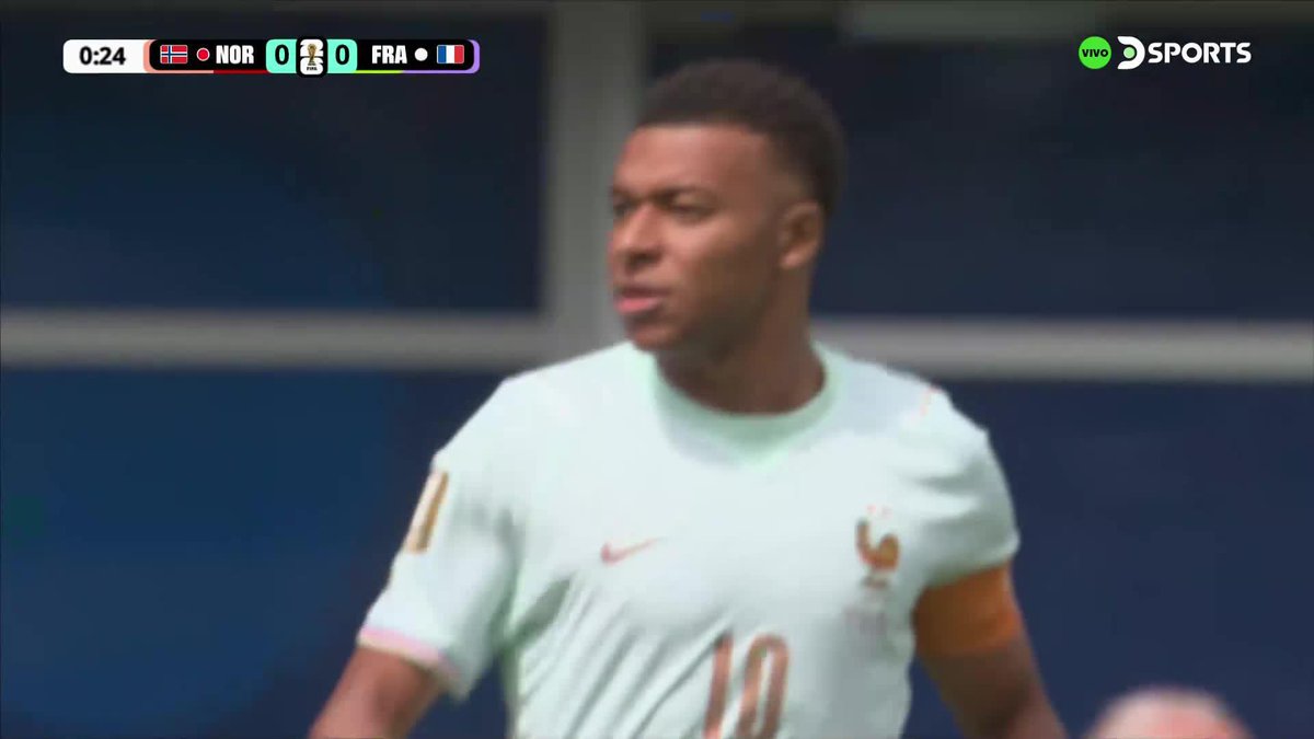 🇫🇷💥 TRAVESAÑO DE MBAPPÉ A LOS 20 SEGUNDOS.