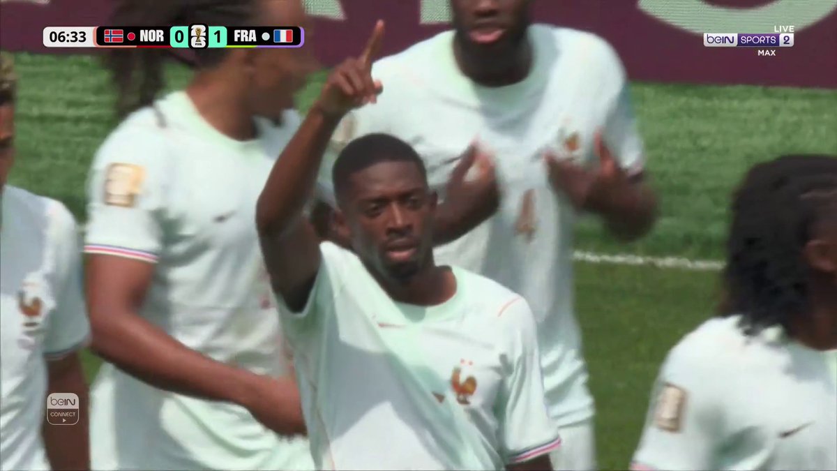⚽️🇫🇷 عثمان ديمبيلي يفتتح التسجيل ويضع فرنسا في المقدمة 🔥 📦 اشترك الآن 👇 🔗 📱 #كأس_العالم2026 | #مونديال2026 | #كأس_العالم #FIFAWorldCup2026 | #FIFAWorldCup | #beINWC26