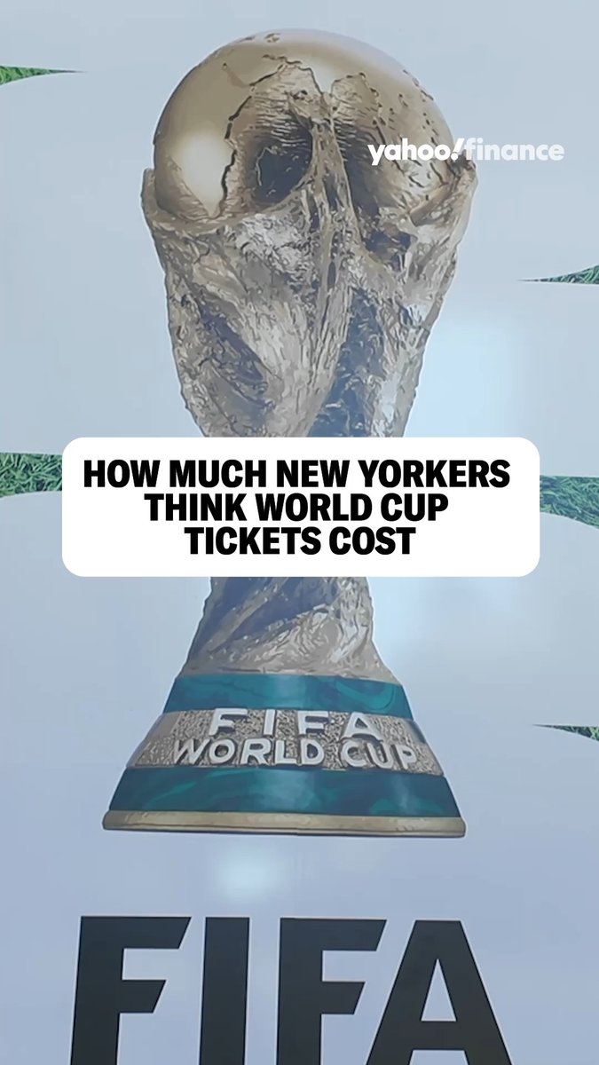We asked people how much FIFA World Cup tickets cost so you don't have to look it up. 😂 ⚽️
