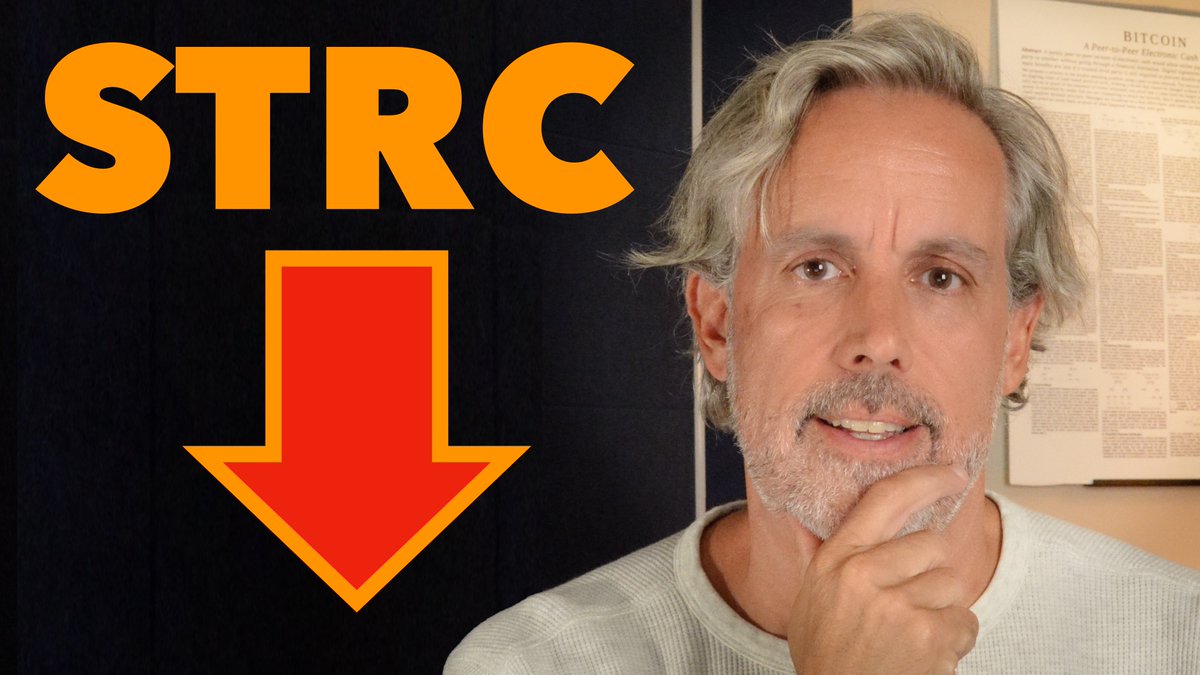 The last few weeks have been brutal for $STRC, but I haven't sold. In fact, I just added to my position at $74. In this week's video, I cover what's going on with STRC, the mis-steps that I believe Strategy has taken, and why I'm optimistic about the future for Strategy and $STRC