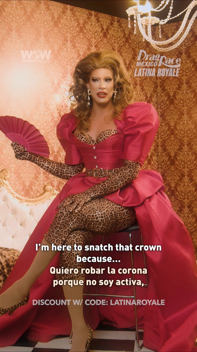 Representando a Brasil y Drag Race Brasil: DESIRÉE BECK 🇧🇷 DesiRée Beck 🦃 Meet The Queens de Drag Race México: Latina Royale: ➡️ 30% OFF con LATINAROYALE #DragRaceMexico: Latina Royale estrena el 30 de julio. 🌎 WOW Presents Plus en todo el mundo