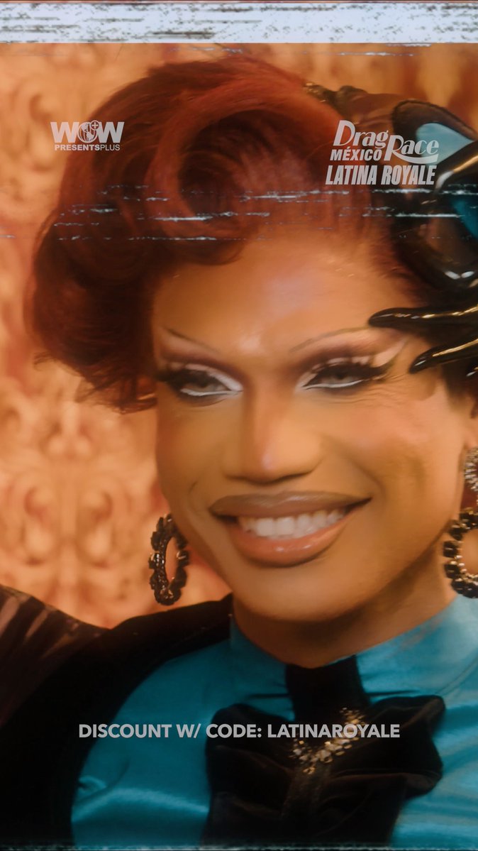 Representando a Panamá y RuPaul’s Drag Race: XUNAMI MUSE 🇵🇦 Xunami Muse Meet The Queens de Drag Race México: Latina Royale: ➡️ 30% OFF con LATINAROYALE #DragRaceMexico: Latina Royale estrena el 30 de julio. 🌎 WOW Presents Plus en todo el mundo