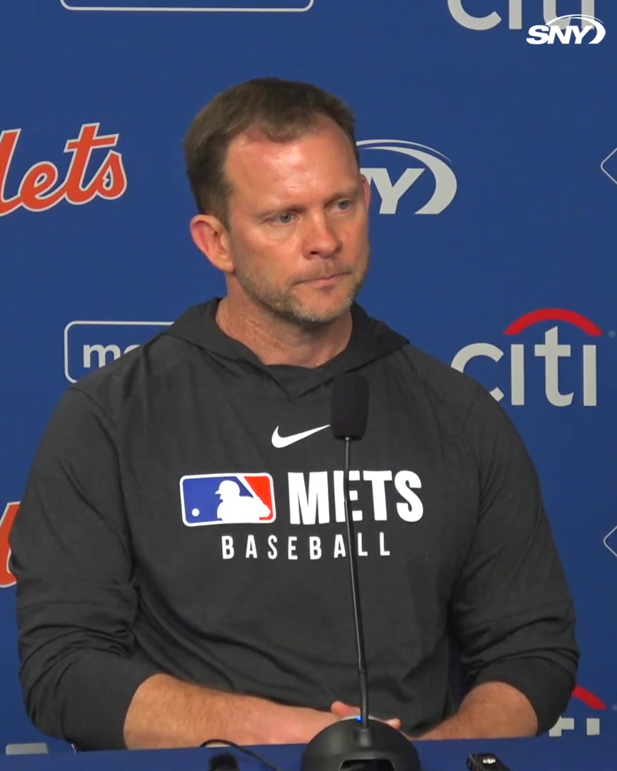 "The best thing we can do is recognize what keeps most people from performing is the burden they carry with them to work every day." Andy Green talks about how he views his role as the Mets' interim manager: