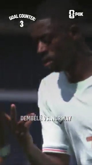 Dembélé WENT OFF against Norway 🇫🇷