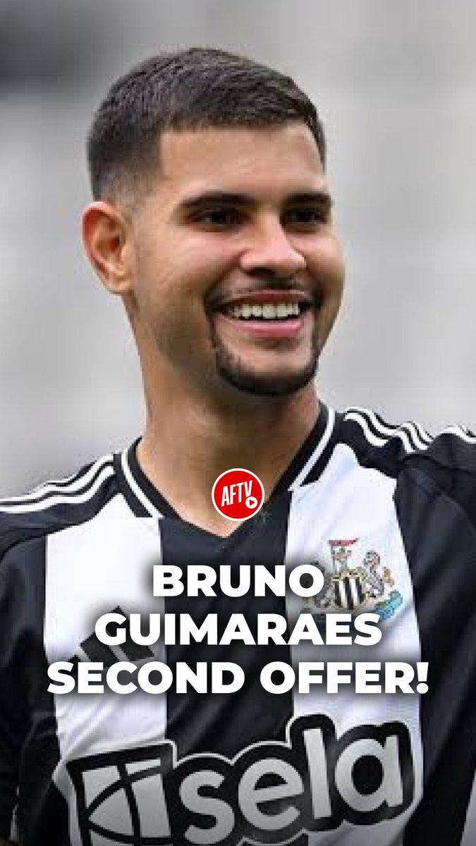 🚨 Arsenal set to make second approach to Newcastle for Bruno Guimaraes! #AFTV
